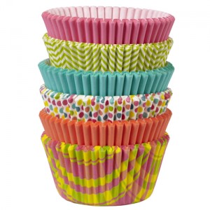 Caissette Cupcake Printemps (x150)